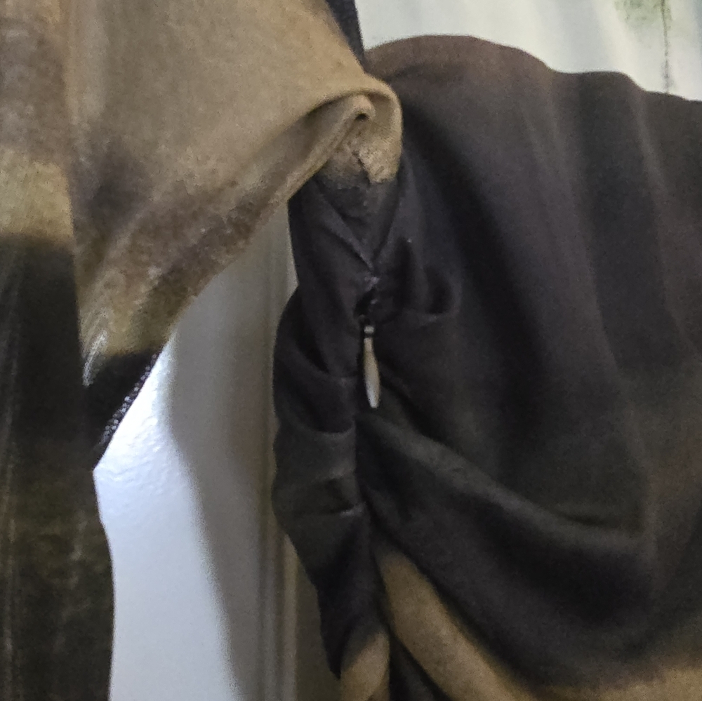 Anthropologie Green and Black Striped Dress NWOT - Picture 5 of 6